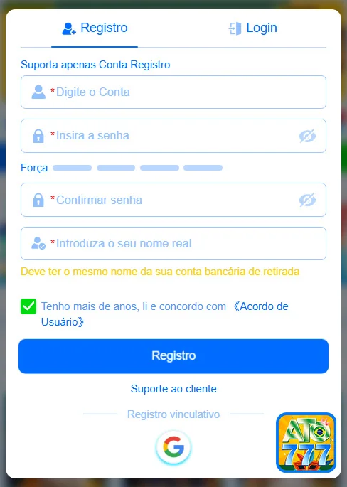 Usuário acessando app seguro do ato777 em celular